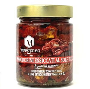 Pomodorini essiccati in olio extra vergine di oliva